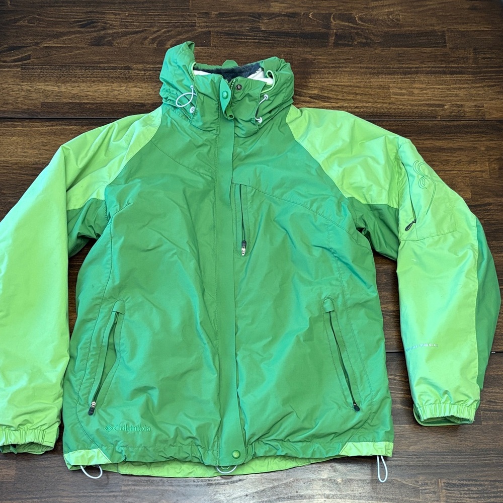 Columbia women’s interchangeable jacket with liner and hood
